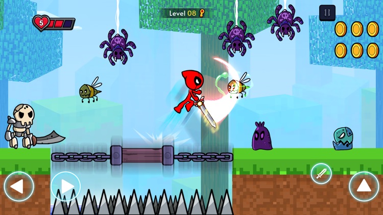 Red Stickman: Fighting Stick - Free Play & No Download