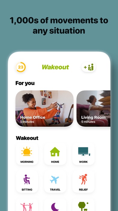 Wakeout - Workout routines to wake up Screenshot 8