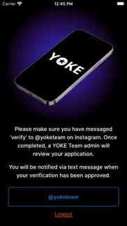 yoke team iphone screenshot 2
