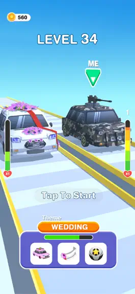 Game screenshot Car Paint - Level Up Cars apk