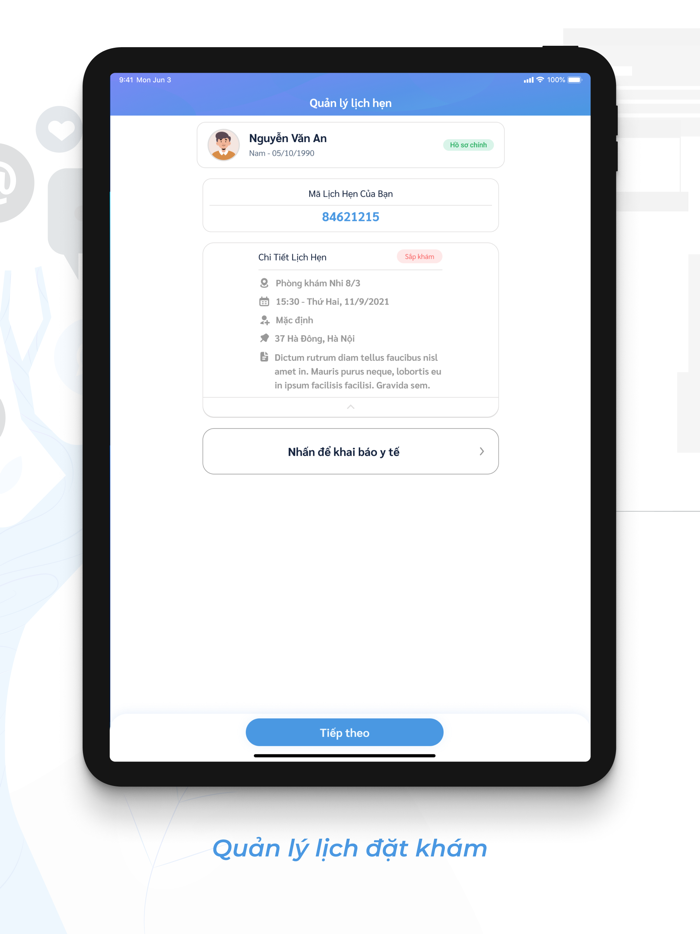 Dr. Cloud - Đặt lịch khám 4.0