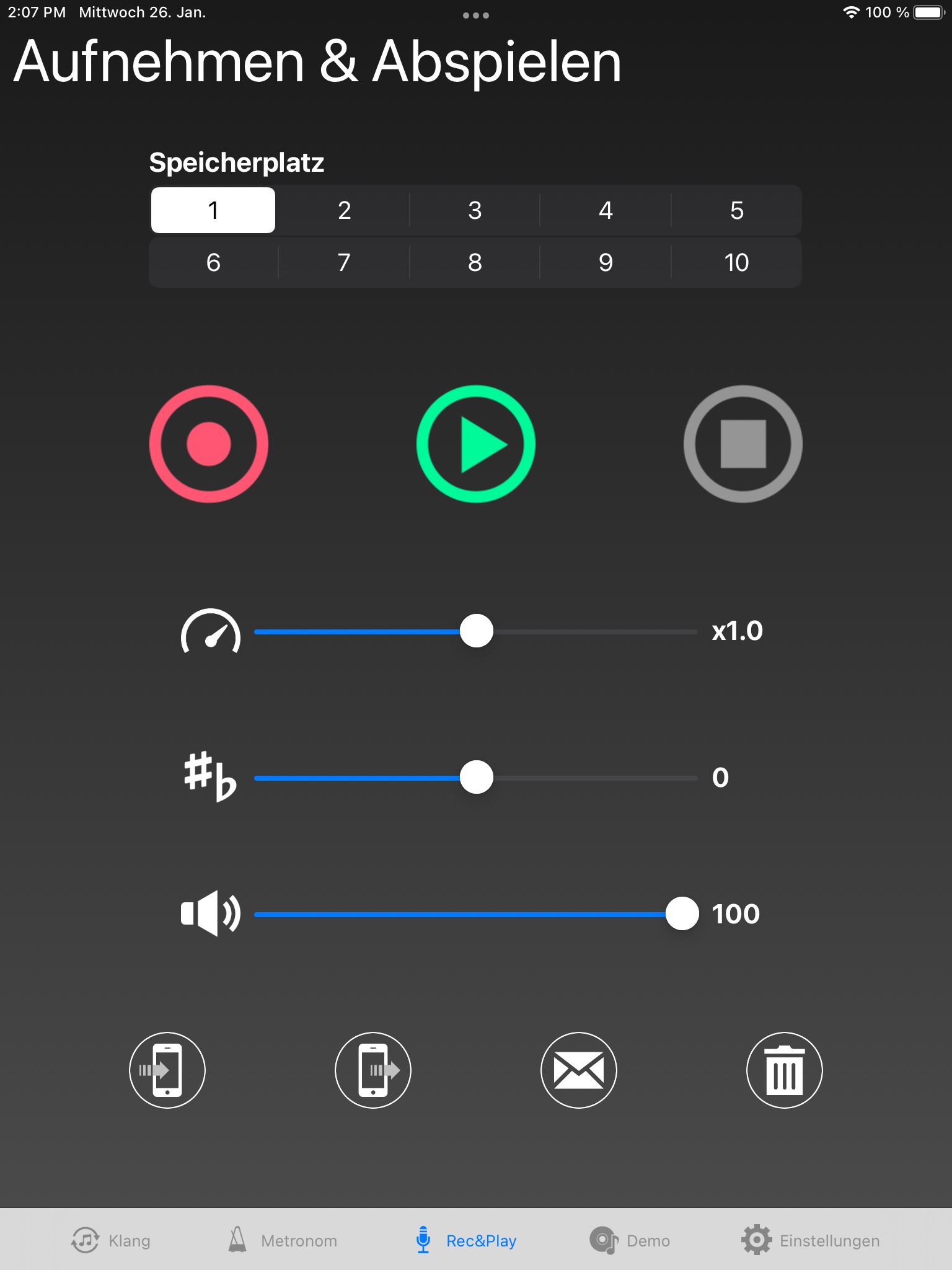 ProRecord screenshot 2