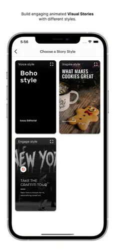 Capture 4 Issuu - Discover Stories iphone