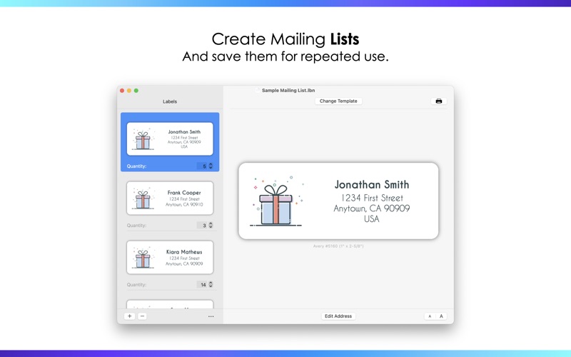 Address Labels by Nobody for Windows Pc & Mac: Free Download ...