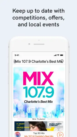 Game screenshot Mix 107.9 Charlotte's Best Mix hack