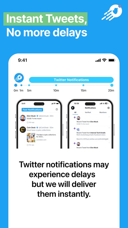 Fast Notifications for Twitter