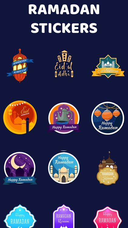 Eid Mubarak - Ramadan Stickers