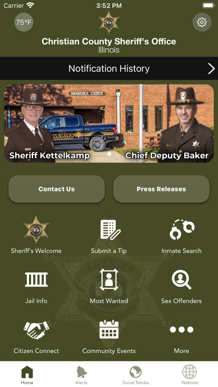 Christian County Sheriffs IL