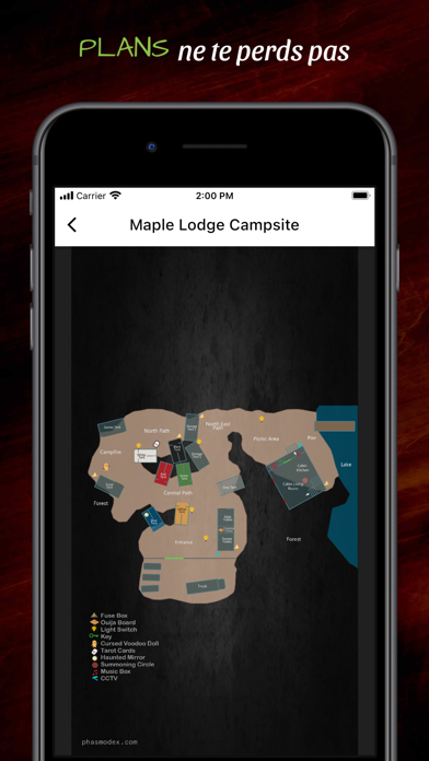 Screenshot #2 pour Phasmodex Phasmophobia helper