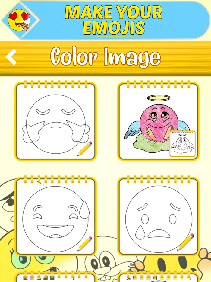 Learn To Draw Emoji Coloring