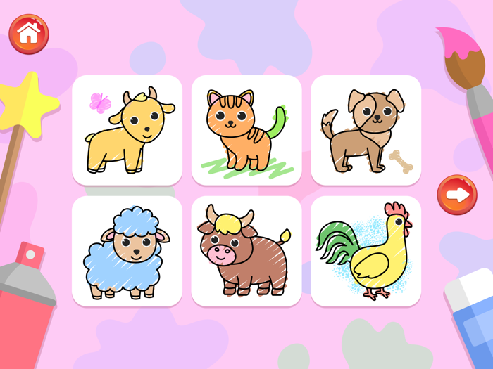 Coloring book - game for kids