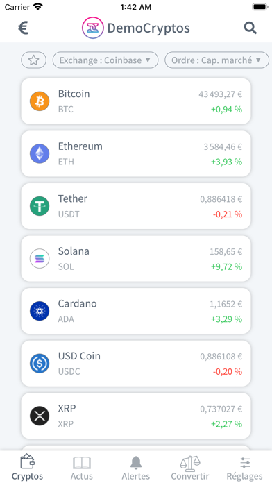 DemoCryptos - Actu Crypto et + DemoCryptos - Actu Crypto et +
