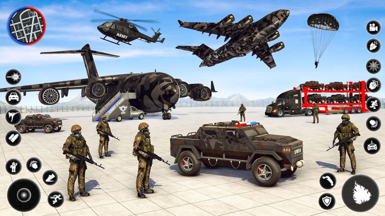 US Army Vehicle Transport Game