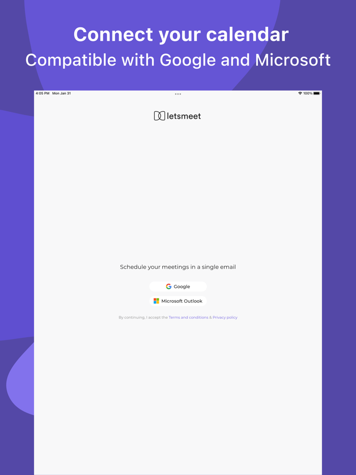 Lets Meet - Schedule Meetings