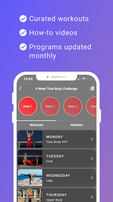 MADFITNESS APP screenshot 3