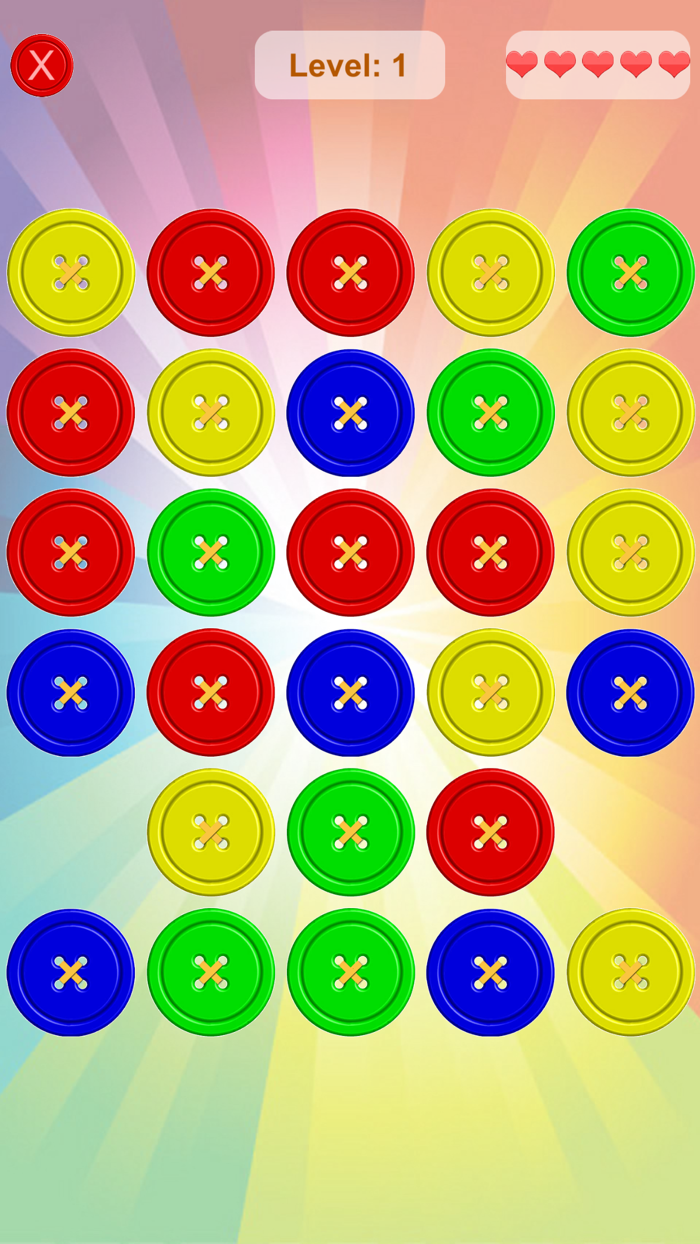 Button Blast Chain Reaction