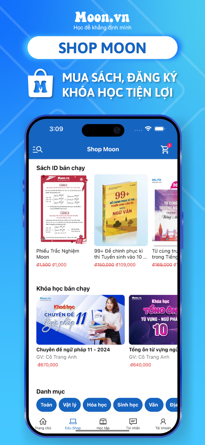 Moon.vn - App học online