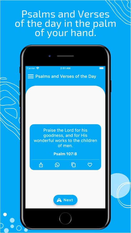 Psalms and Verses of the Day