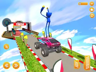 Captura de Pantalla 1 Huggy Wuggy Car Stunt Game iphone