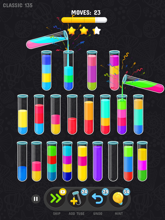 Color Water Sort Puzzle 3D screenshot 4