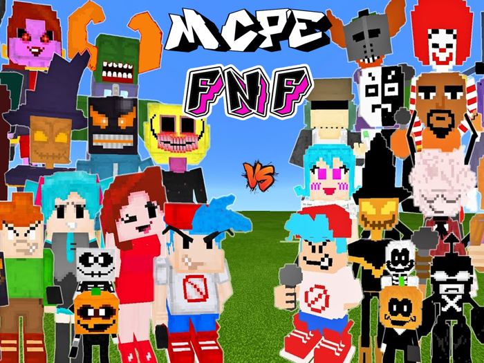 FNF MODS SKINS FOR MINECRAFT