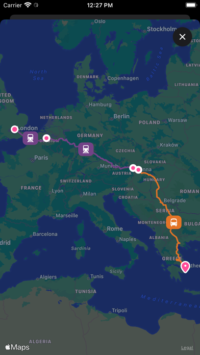 Rome2Rio: Trip Planner的使用截图[8]