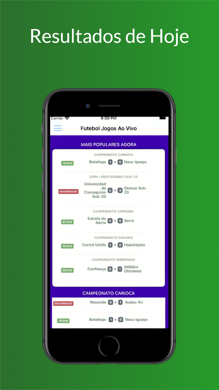 Futebol Jogos Ao Vivo