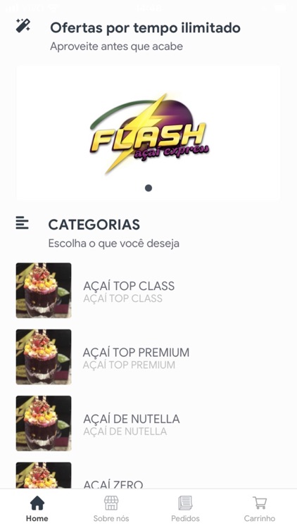 Flash Açaí Delivery