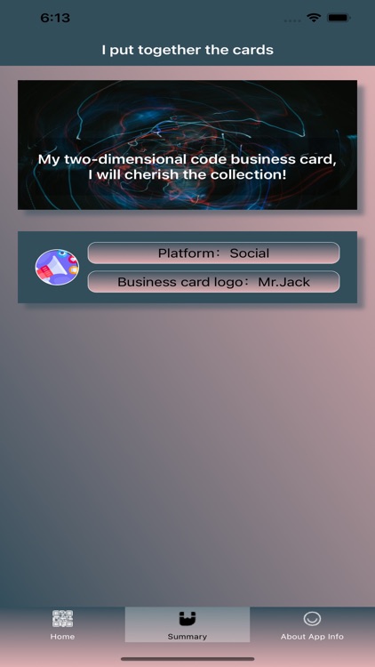 All-dimensional business card screenshot-3