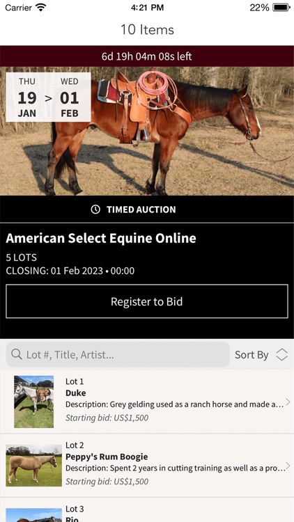 ASE Auctions