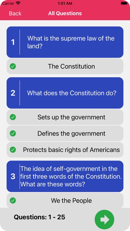 US Citizenship Test : 2022 screenshot-5