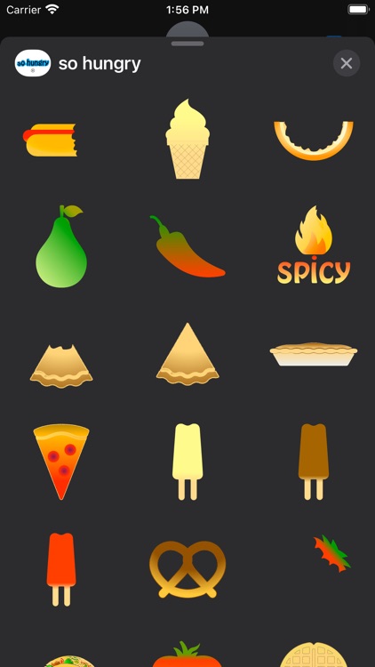 so hungry stickers screenshot-4