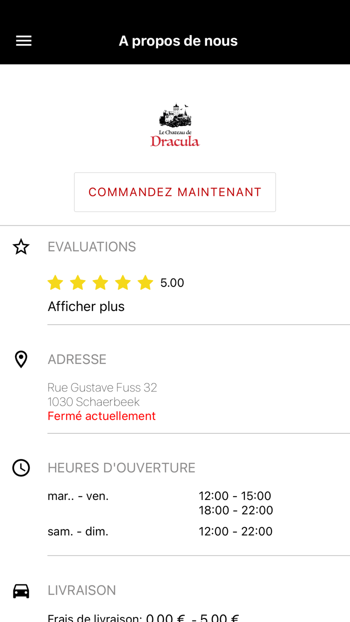 Le Chateau de Dracula