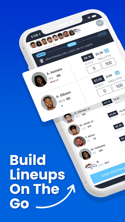 LineupHQ For DraftKings By RotoGrinders