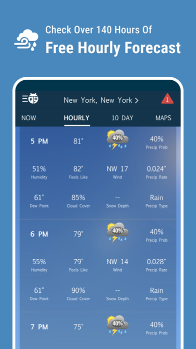 WeatherBug – Weather Forecast Screenshot