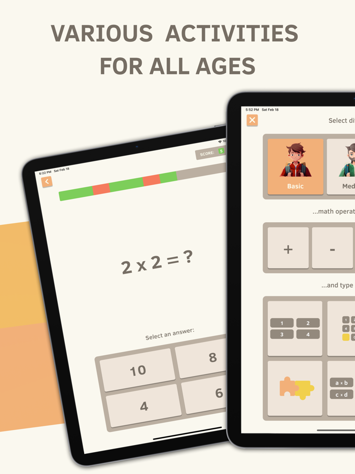 Math Quiz - Learn Times Tables