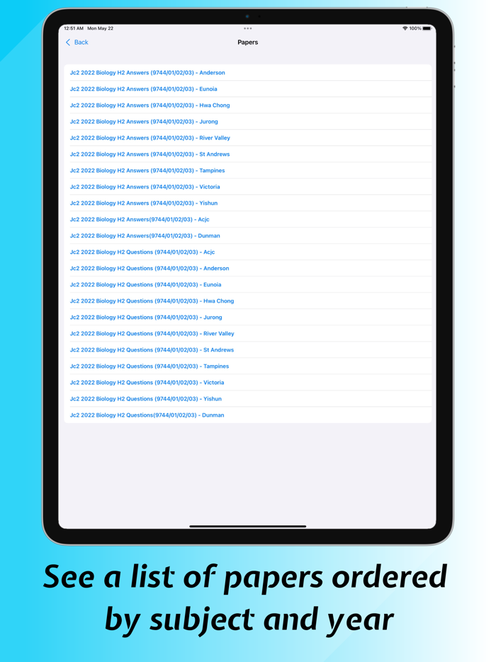 APapers Singapore Exam Paper