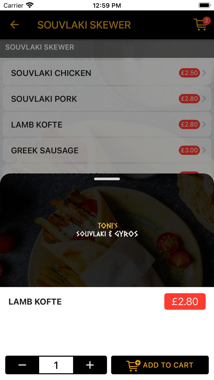 Tonis Souvlaki Gyros