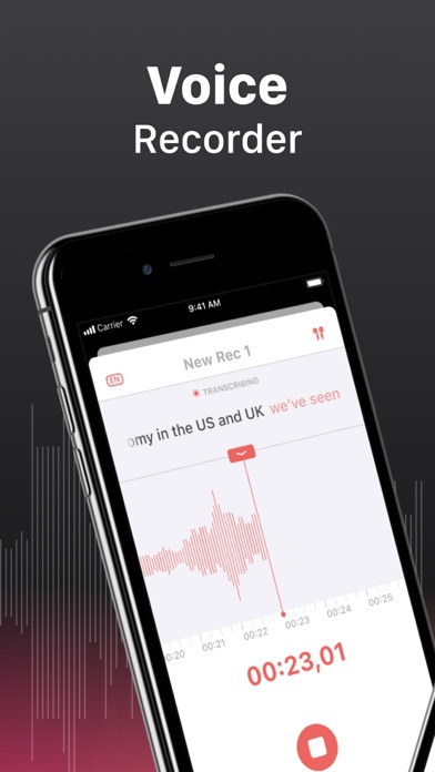 Voice Recorder－Audio Memos Арр Screenshot