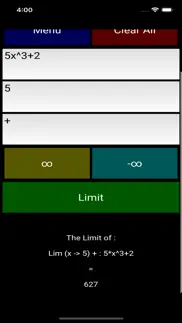 How to cancel & delete limits calculator 2