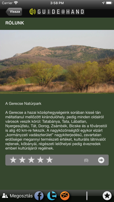 Gerecse Natúrpark screenshot 4