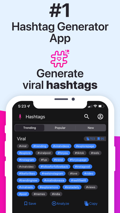 Hashtag Smart: AI Like Booster screenshot 2