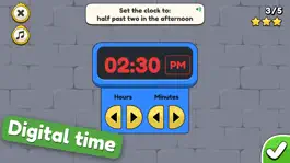 Game screenshot King of Math: Telling Time hack