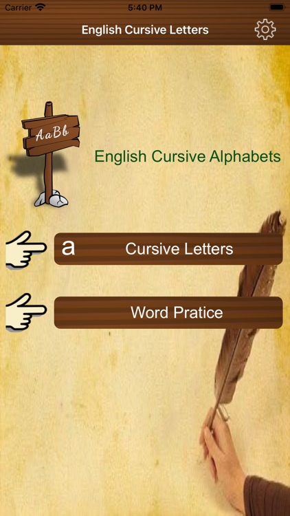 Cursive Letters and Alphabets