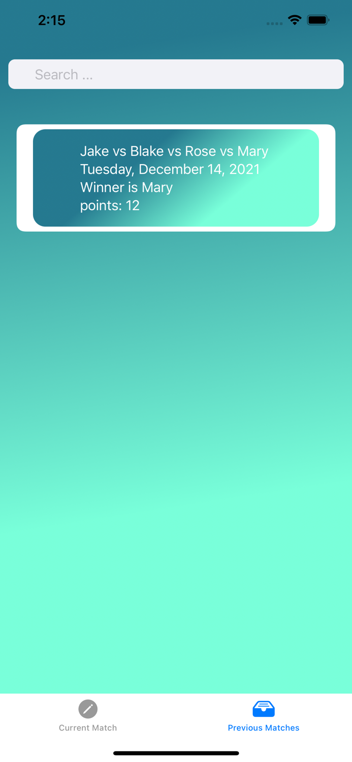 Domino Score Keeping Pad