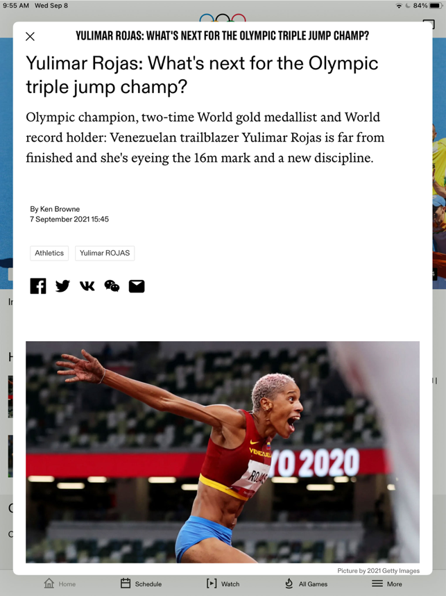 ?Olympische: Live-Sport & News Screenshot