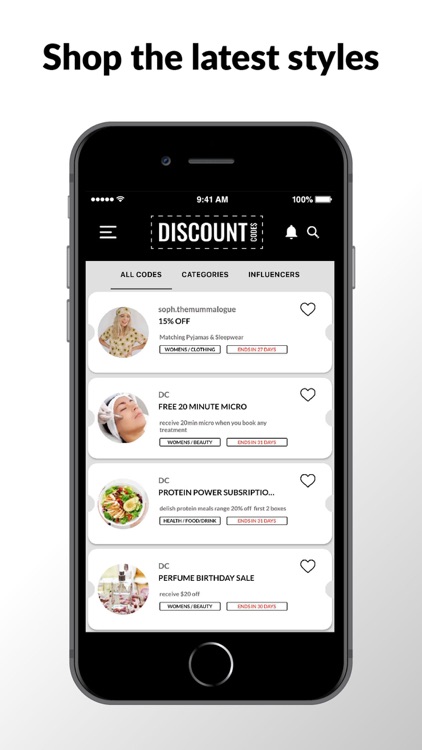 Discount Codes screenshot-3