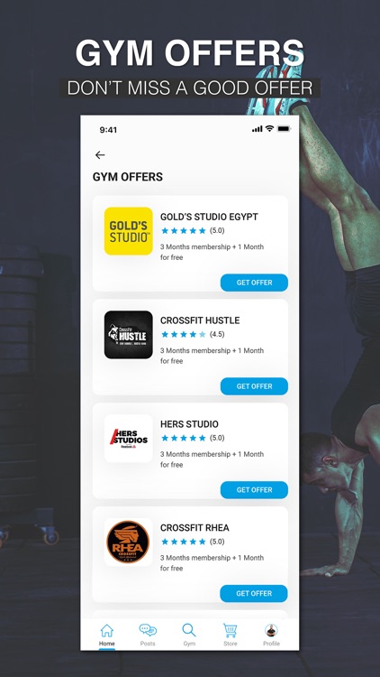 Cairo Gyms App