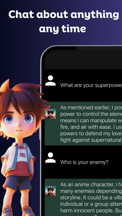 Anime Chat : AI Friend Chatbot screenshot 3