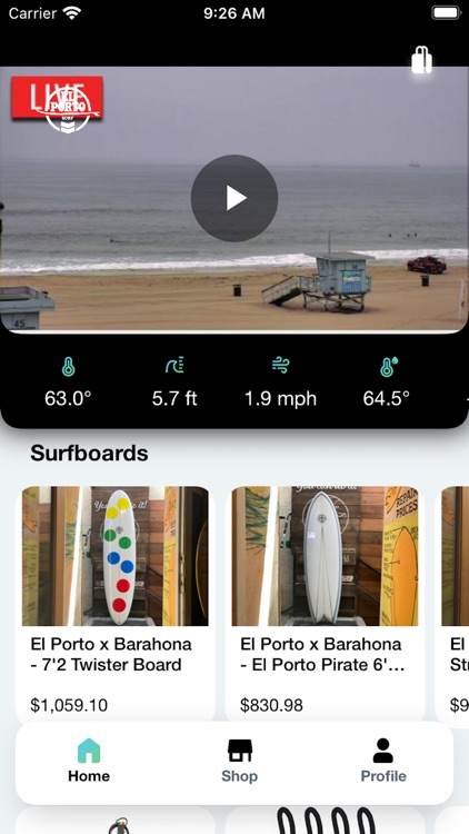 Live El Porto Beach Surf Cam